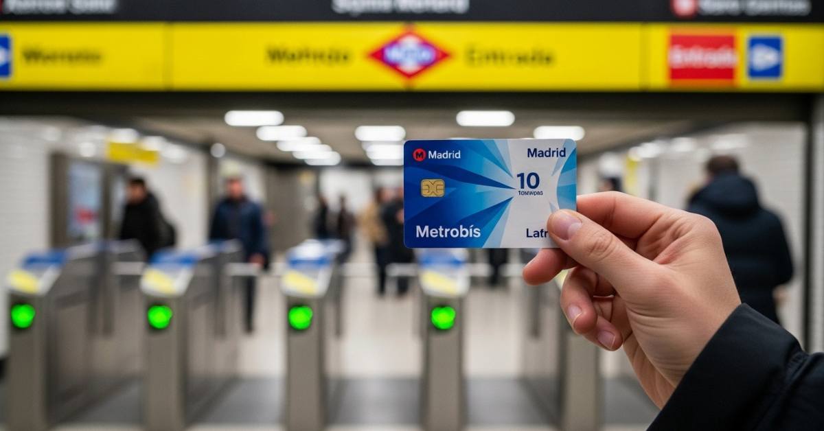 Madrid travel tips for first time visitors – buying metro card