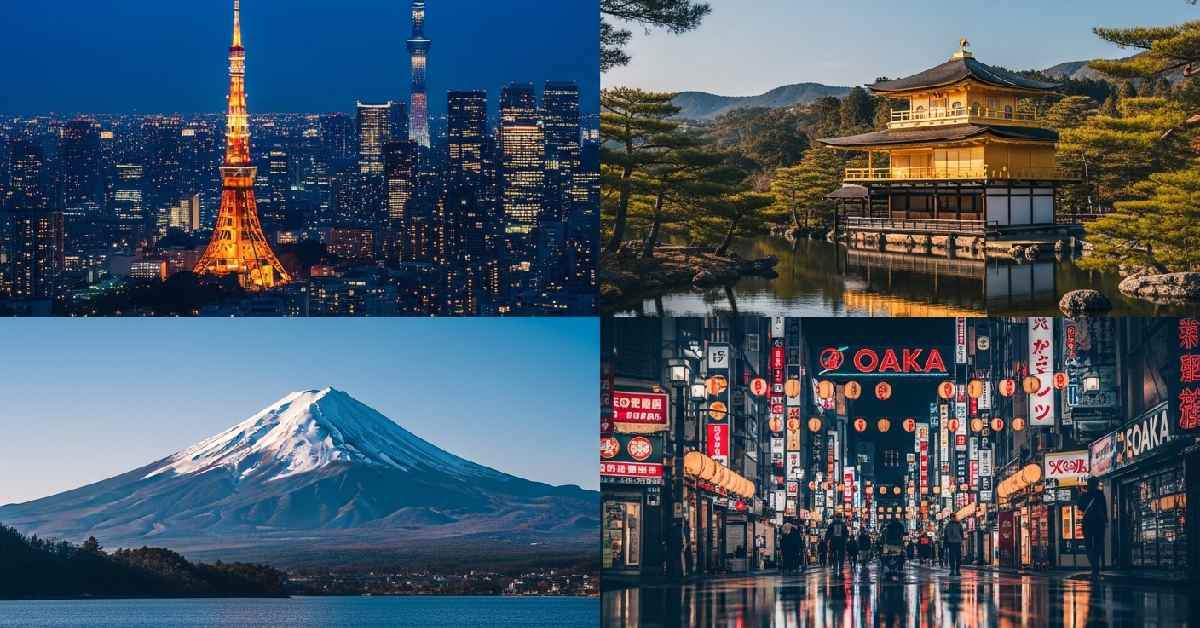 Japan itinerary 10 days travel plan Tokyo Kyoto Osaka route USA travelers