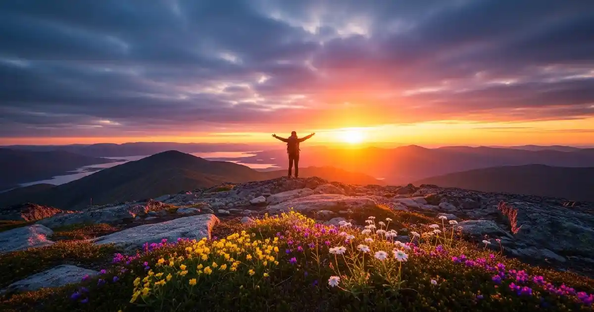 Tromsø summer activities – midnight sun hiking trail Northern Norway