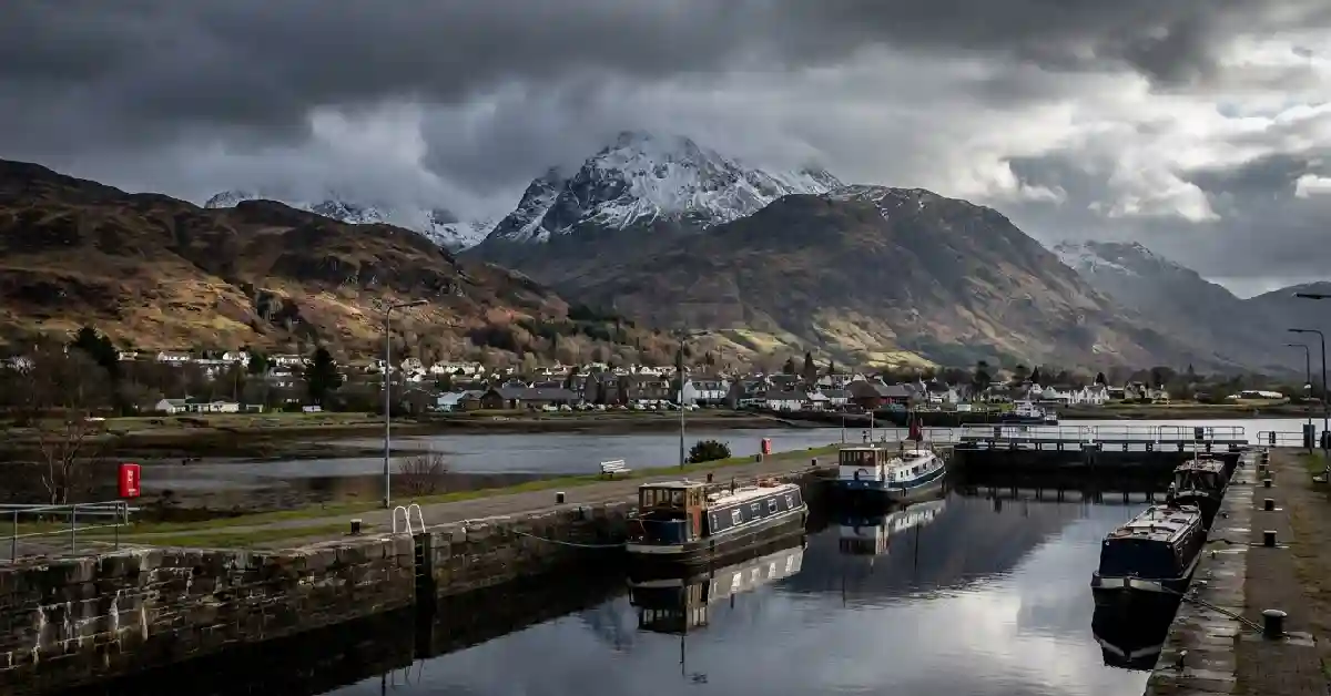 Fort William and Ben Nevis on a Scotland Highlands itinerary