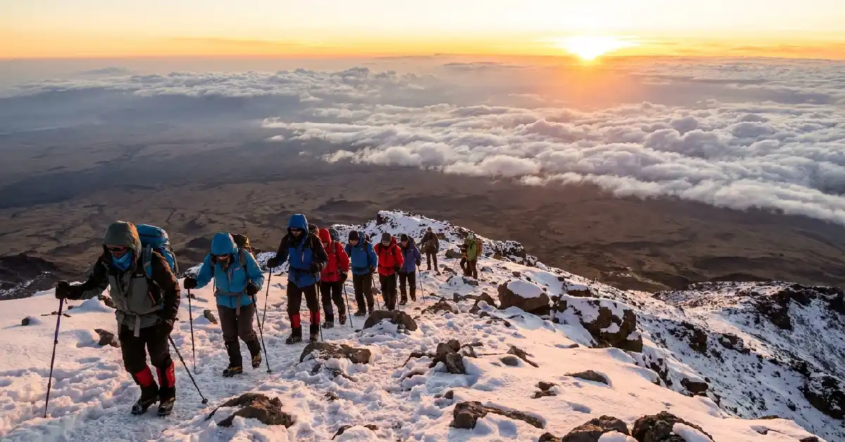 Mount Kilimanjaro trekking adventure highest peak in Africa