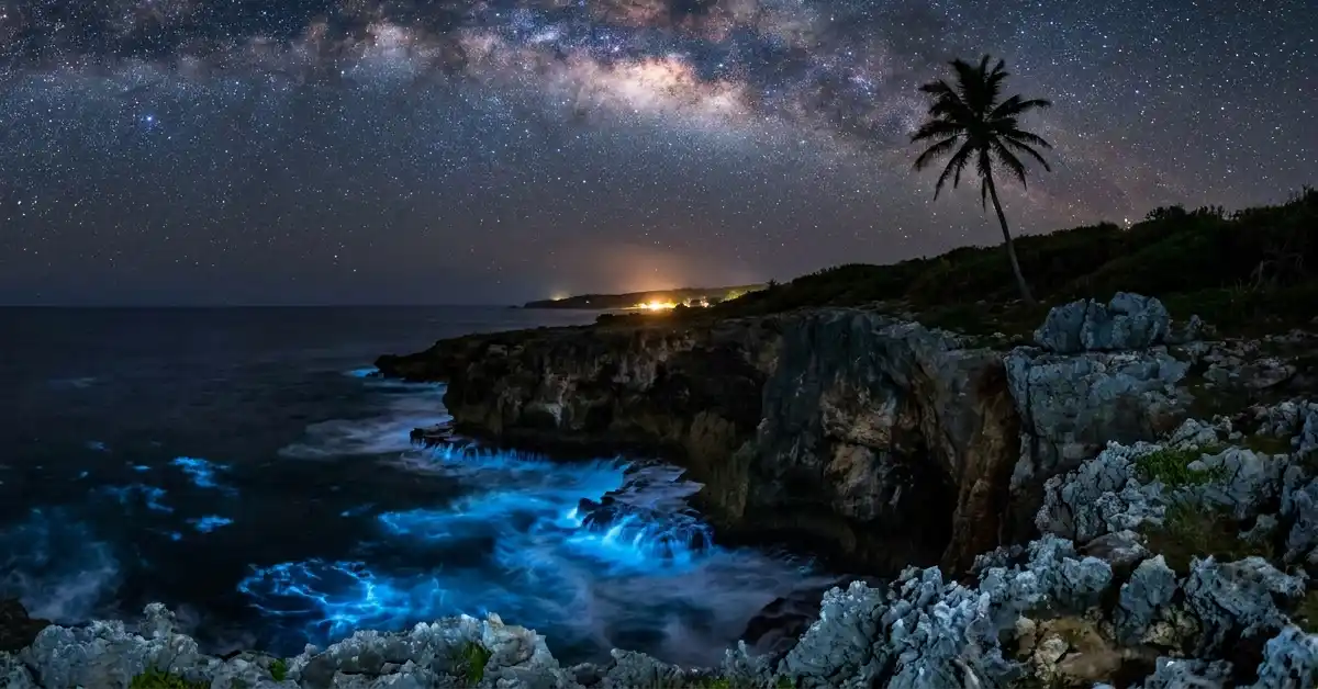 Milky Way over Niue island cliffs – the world’s first Dark Sky Nation and a true hidden gem in Oceania islands travel guide