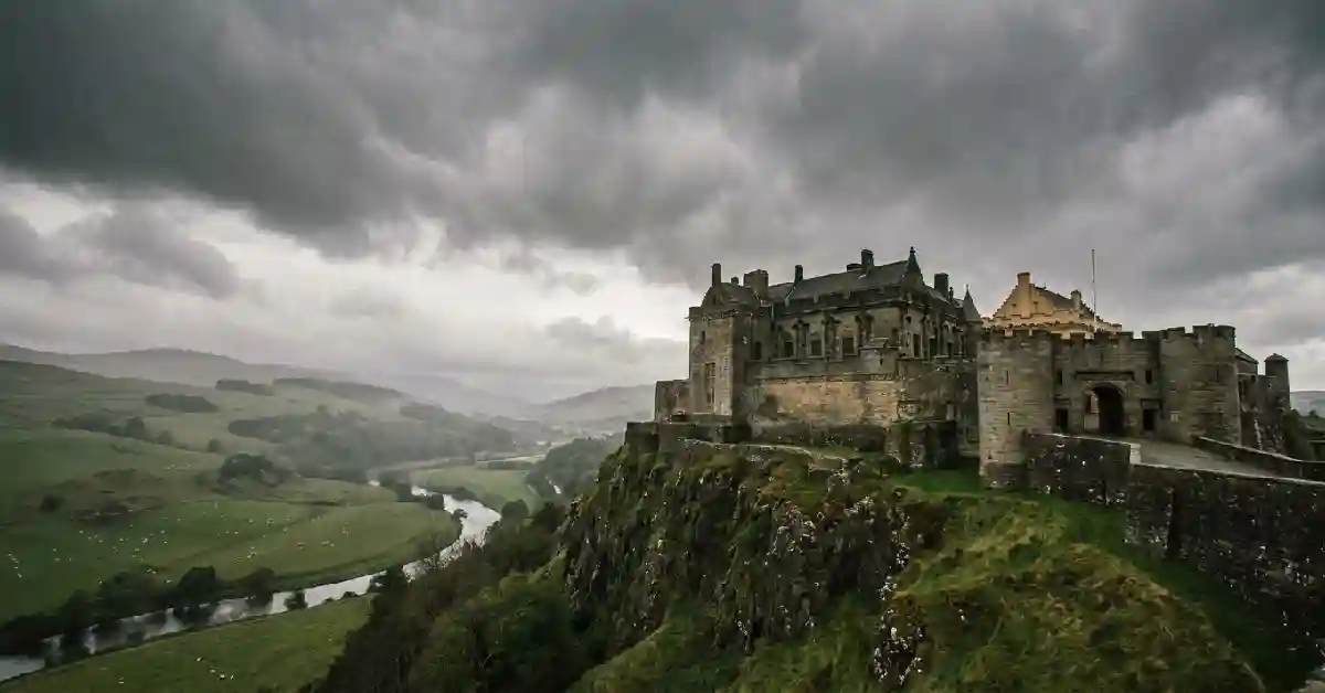 Stirling Castle on a Scotland road trip itinerary