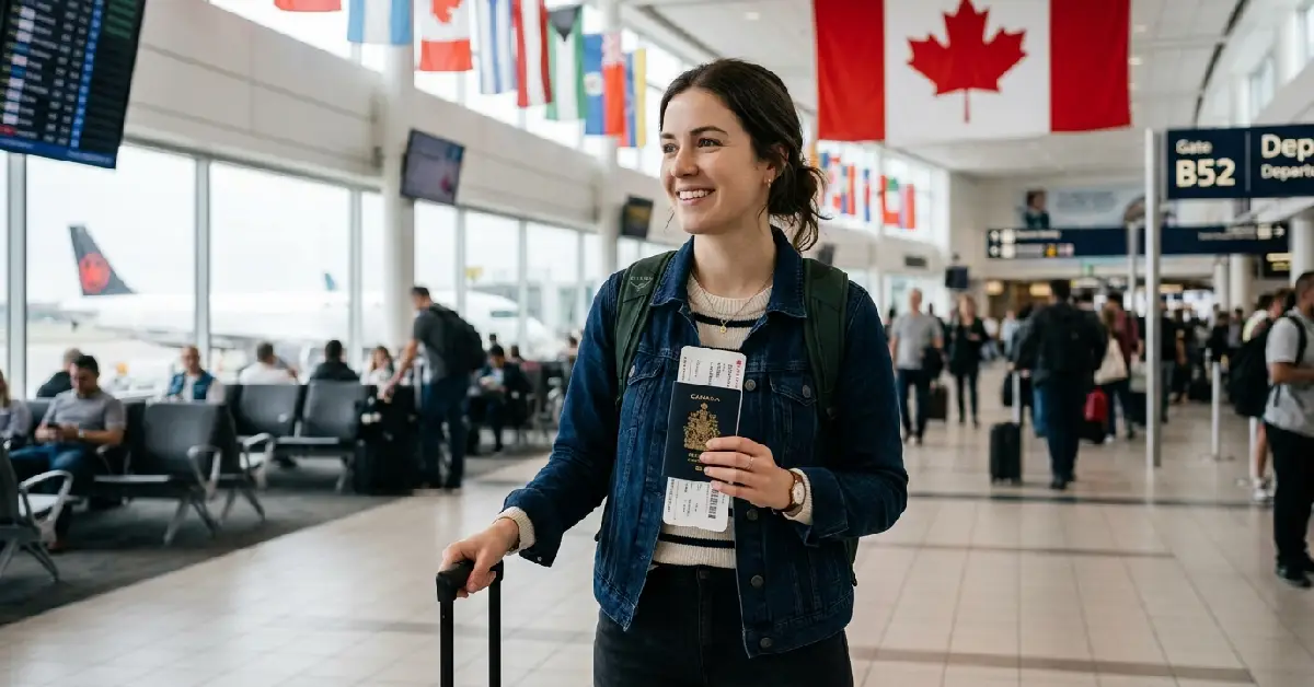 Current entry requirements for tourists to Canada at airport border checkpoint 2026