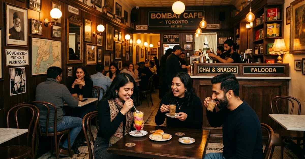 Enjoying Bombay street food and drinks in Toronto