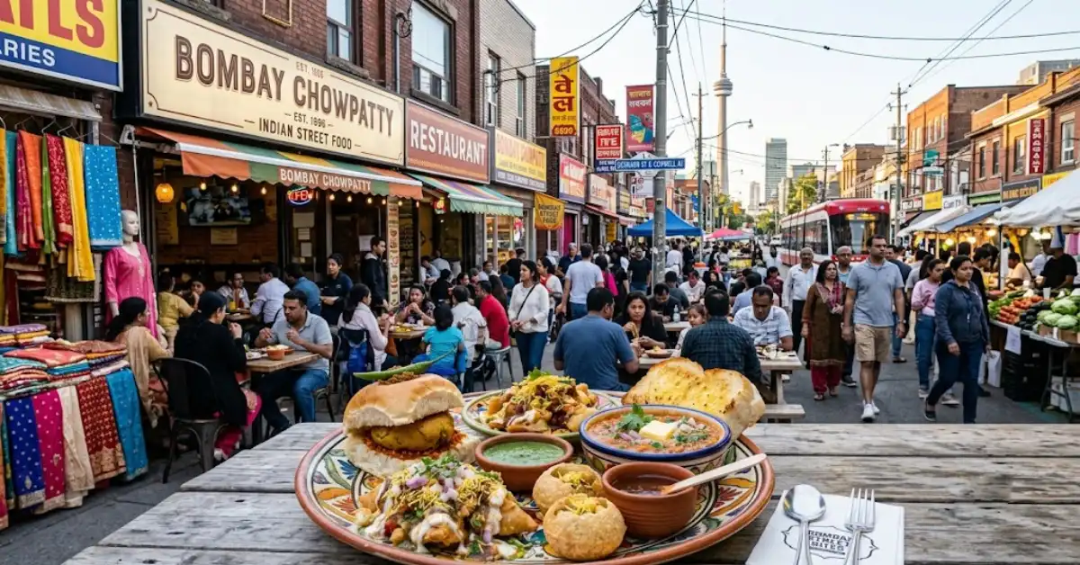 Gerrard India Bazaar Toronto home to Bombay street food