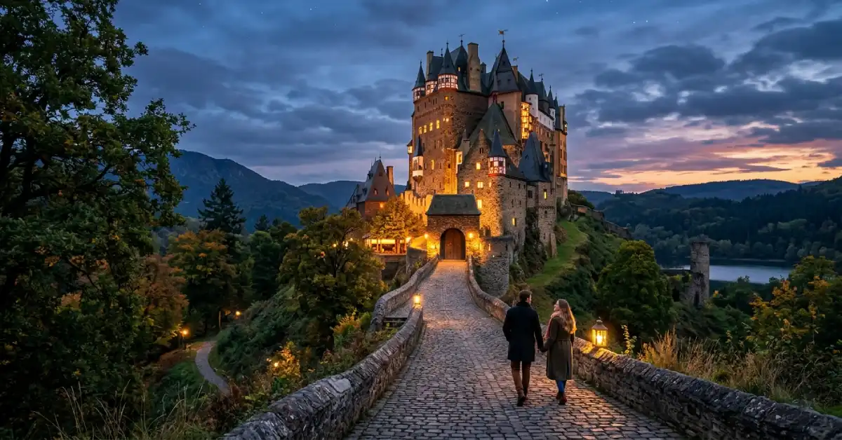 Castle night among the best places to visit in Ireland for couples