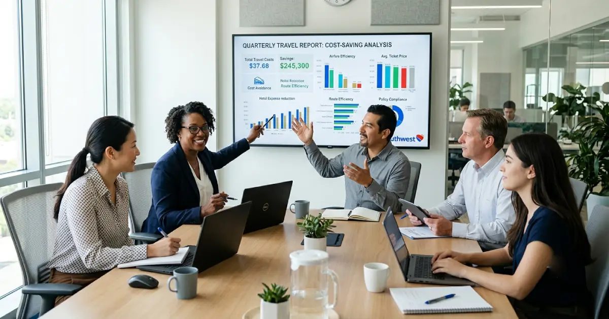 Employee travel management results with Southwest business fares
