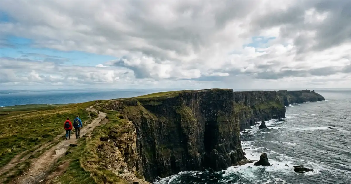 Cliffs of Moher as one of the best places to visit in Ireland for couples